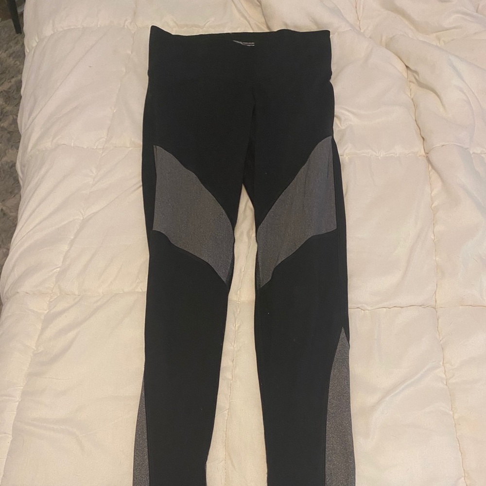 mesh gray and black Victoria’s Secret pink legging